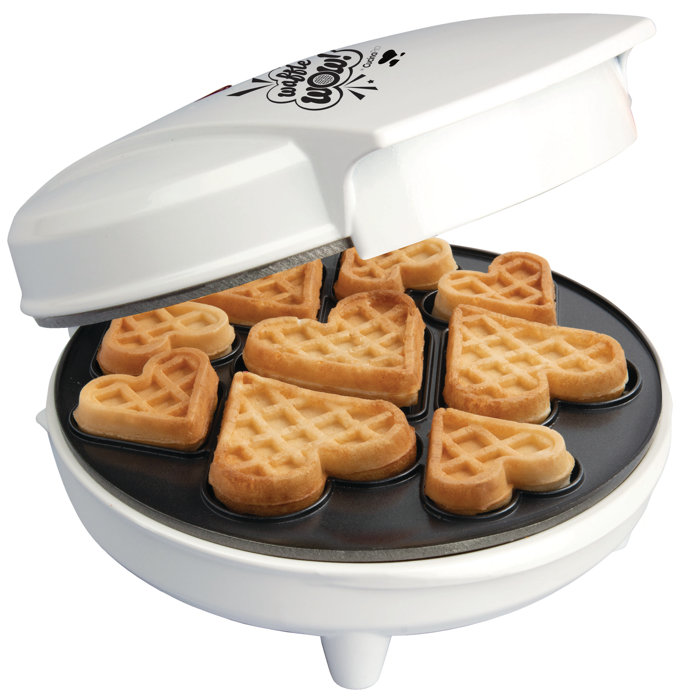 CucinaPro 2.5'' Heart Non Stick Waffle Maker & Reviews Wayfair